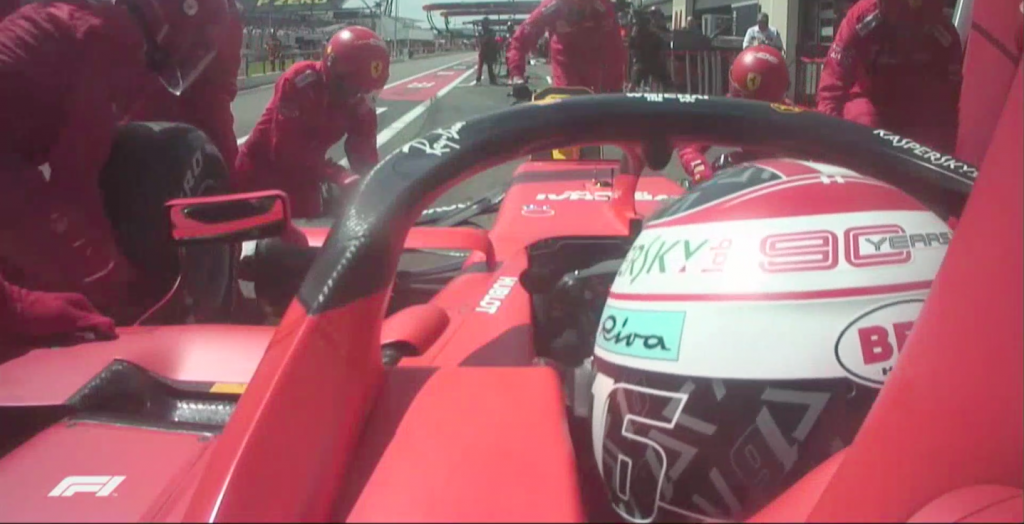 Onboard Ferrari GP Francia
