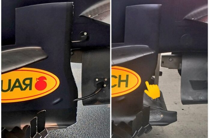 Red Bull modifica i bargeboard della RB15