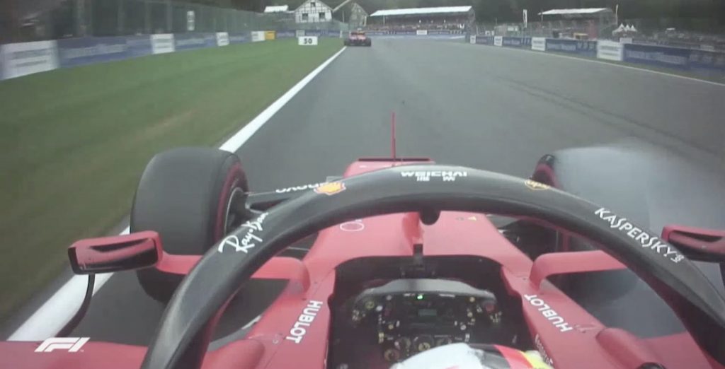 Onboard Ferrari GP Belgio