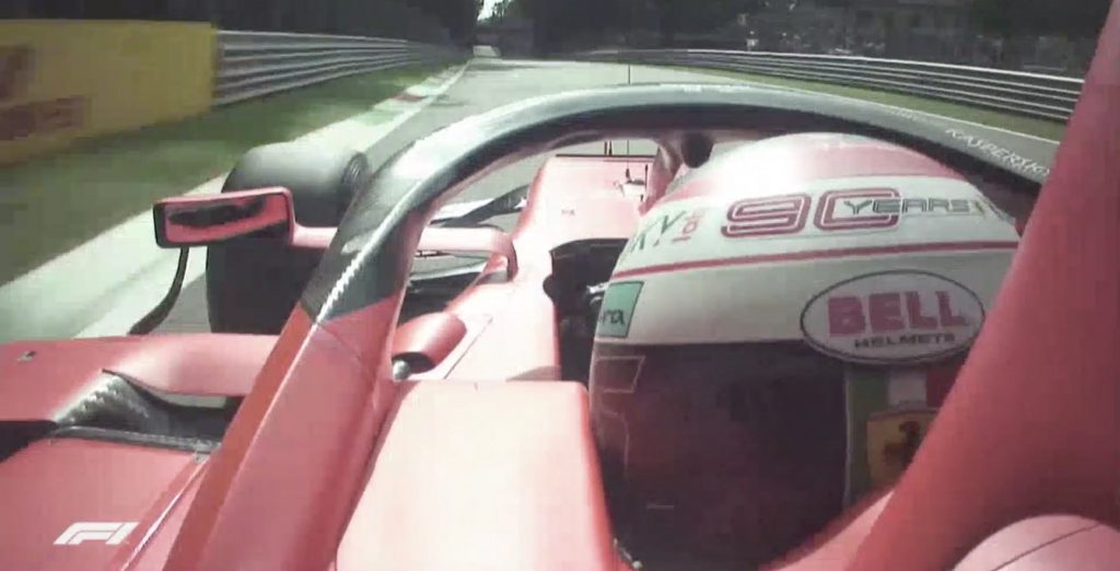 Onboard Ferrari GP d'Italia