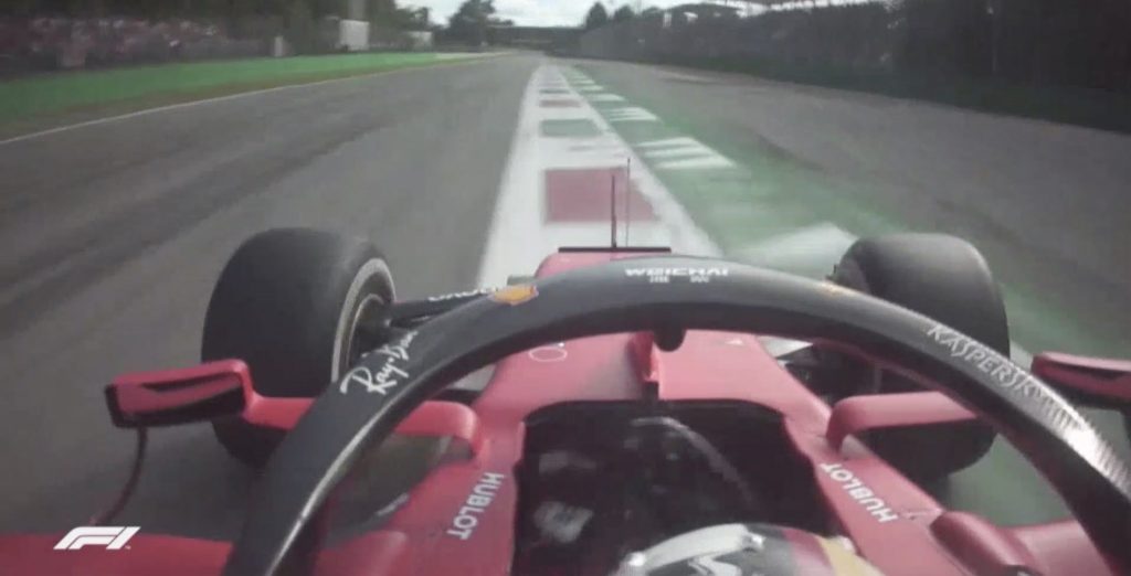 Onboard Ferrari GP d'Italia