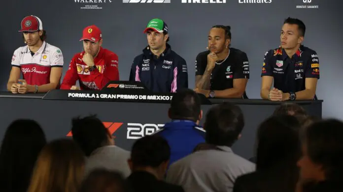 GP Messico 2019-press conference: sfida Ferrari - Mercedes