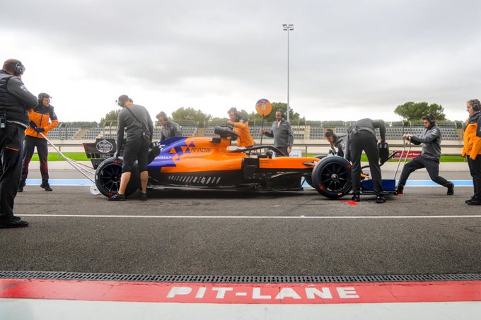 145 giri sulle gomme Pirelli 2021 per la McLaren al Paul Ricard