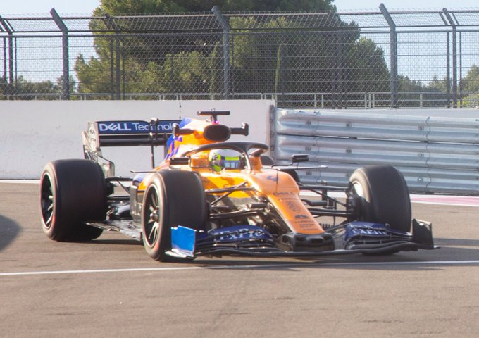 145 giri sulle gomme 2021 per la McLaren al Paul Ricard