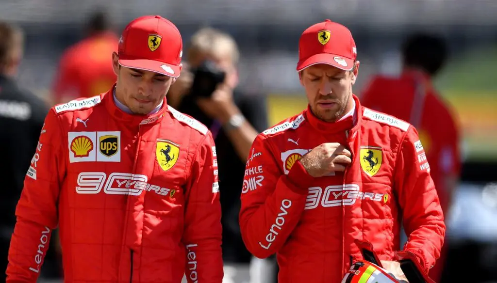 Charles Leclerc e Sebastian Vettel  (Scuderia Ferrari)