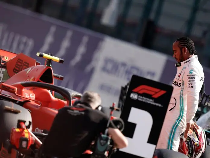 Ferrari + Hamilton