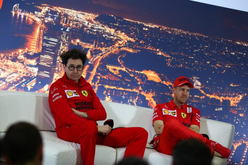 Binotto: “Ferrari: più grip e niente DAS”