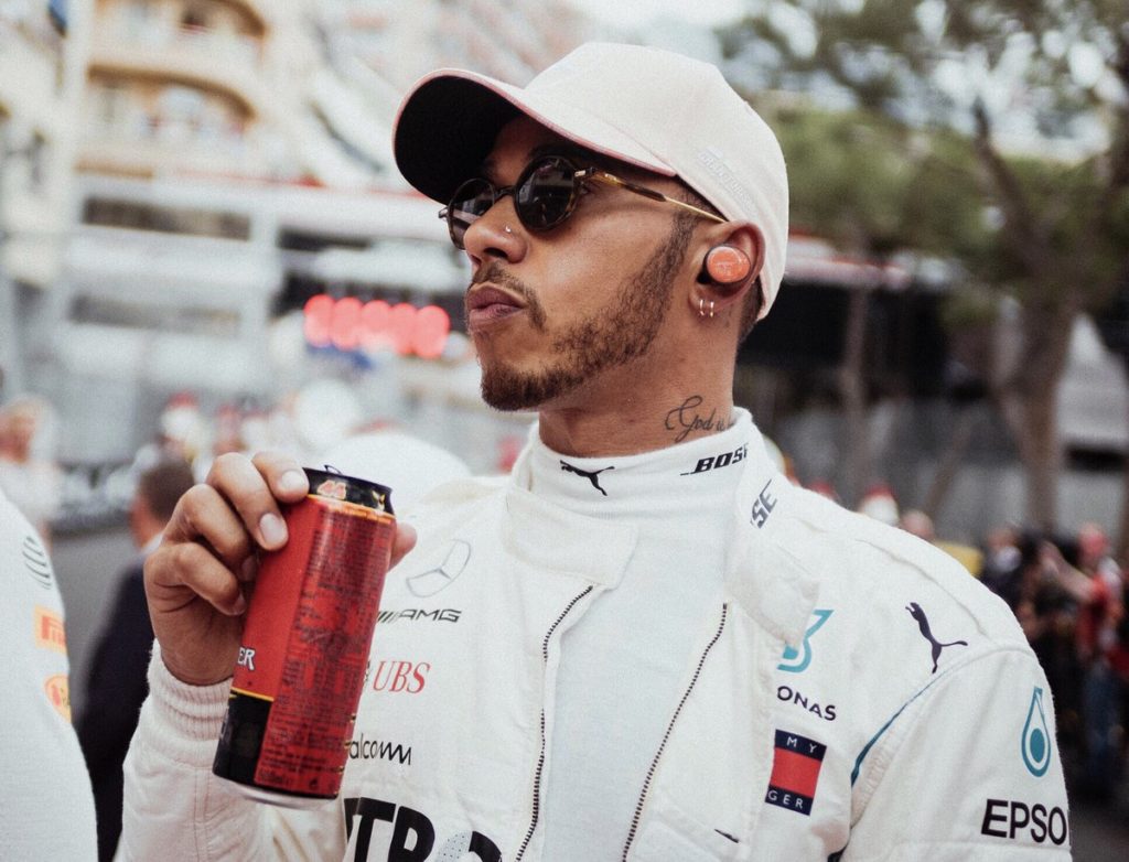 Lewis Hamilton nel pre gara del GP Monaco 2018
