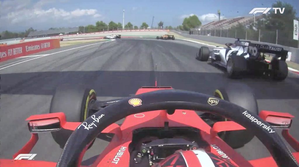 Analisi on board Leclerc-GP Spagna