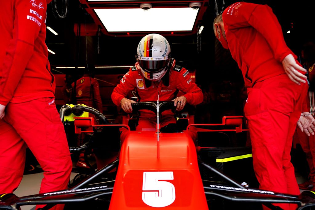 Analisi on board Vettel-GP Belgio 2020