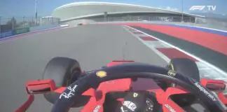 Analisi on board Vettel-Gp Russia 2020