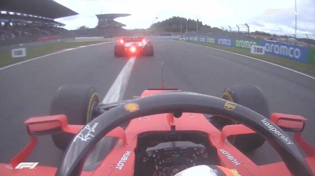 Analisi on board Vettel-Gp Eifel 2020