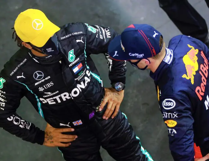 Verstappen e Hamilton divisi anche sul giudizio dei fatti di Baku