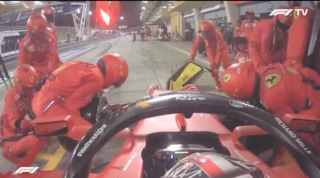 Leclerc on board analysis