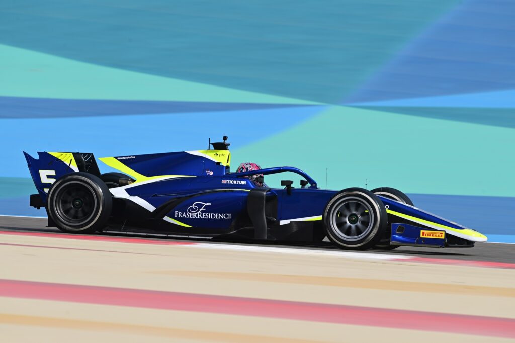 Dan Ticktum (Carlin) - F2 Test Bahrain 2021 | Christian Lundgaard è il più veloce nei test pre-stagionali di Formula 2
