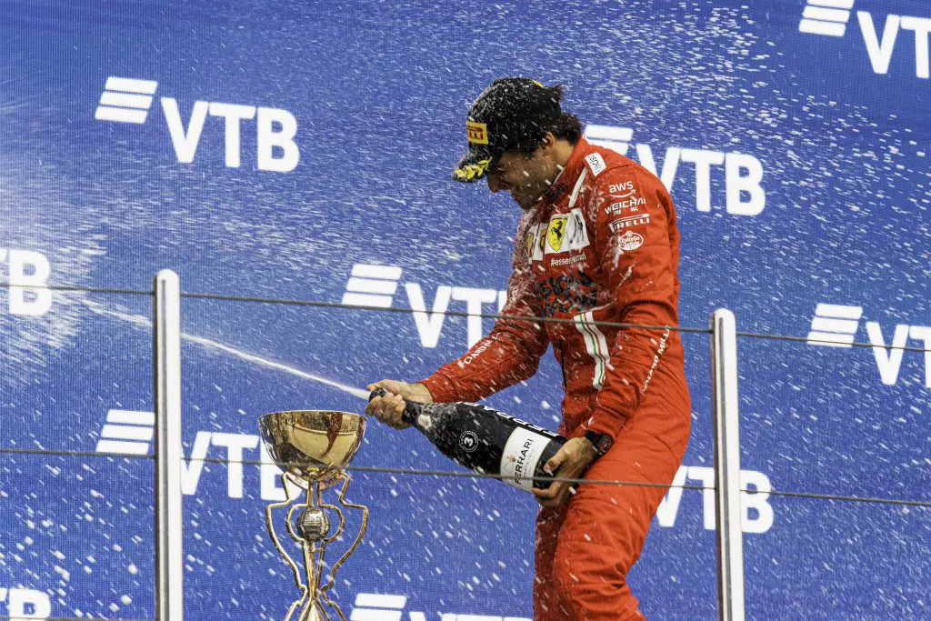 F1, GP Russia 2021 - Carlos Sainz (Ferrari)