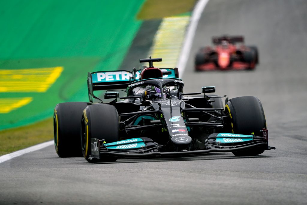 Hamilton (Mercedes) - F1 2021, Brasile