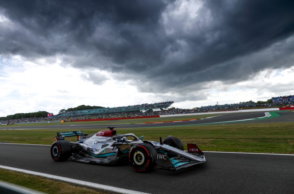 Mercedes al GP di F1 di Silverstone 2022