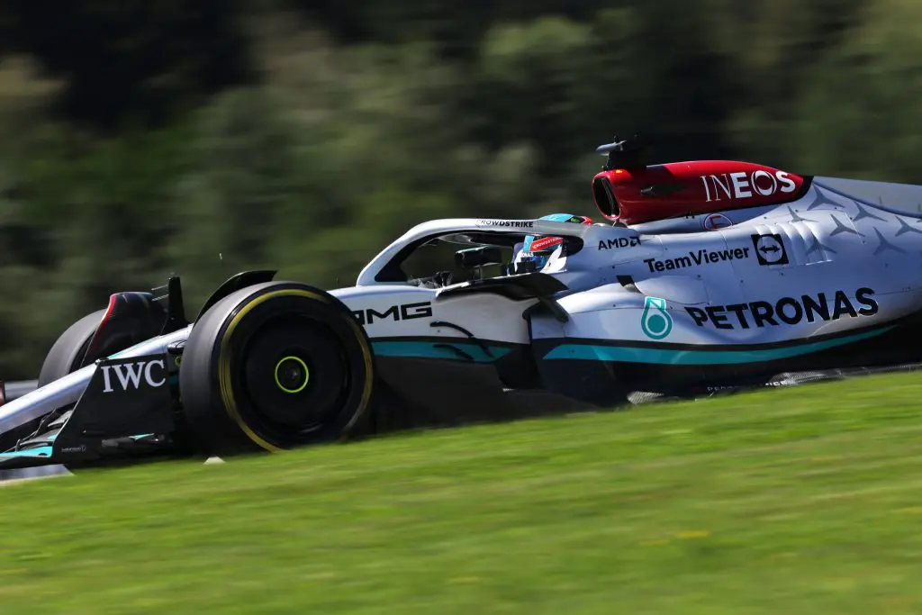 F1 - Mercedes durante la Sprint del GP d'Austria 2022