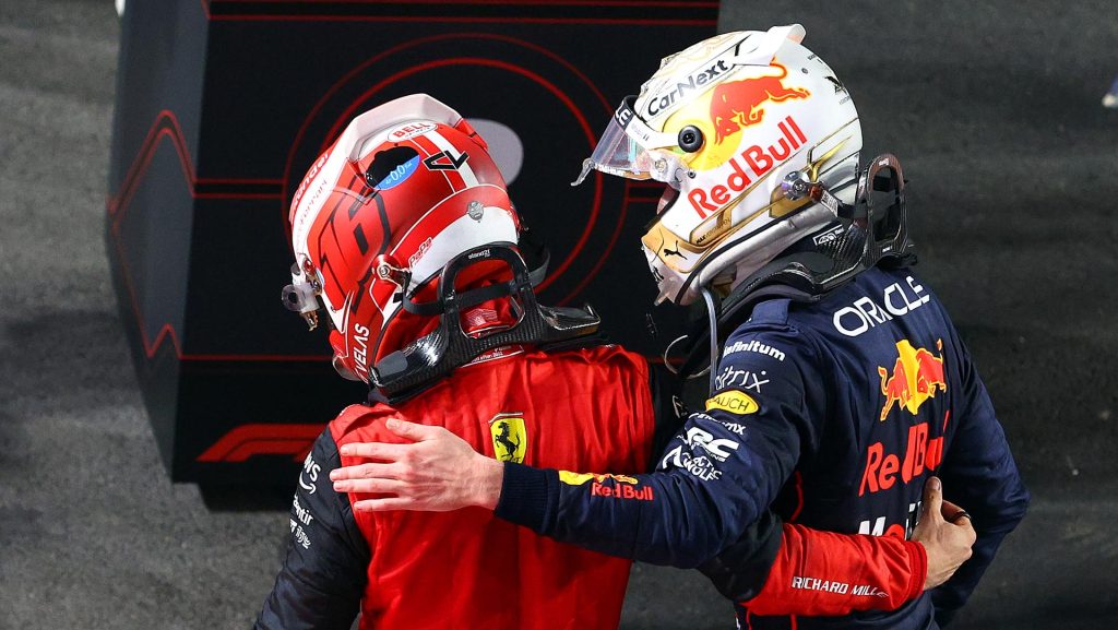 F1 - Max Verstappen e Charles Leclerc