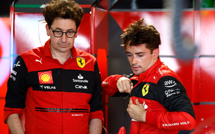 F1 - Il team principal di Ferrari Mattia Binotto al GP di Miami