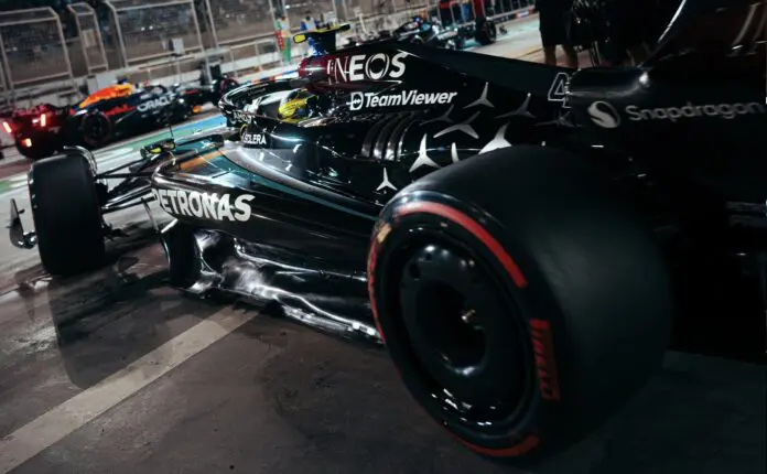 F1 Mercedes W15